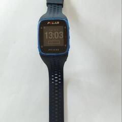 Polar M400 デジタル腕時計 ブラック/ブルーの画像