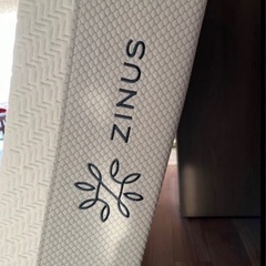ZINUSダブルフレームとマットレスの画像