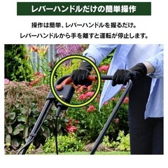 【お譲り先決まりました】4/上旬引越しのため至急希望！アイリスオーヤマ芝刈り機　G320-Wの画像