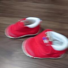 ミキハウス（ホットビスケッツ）13センチ　ファーストシューズの画像