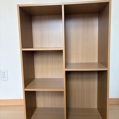 カラーボックス　木目調　　コーナン