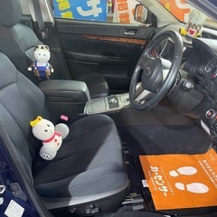 スバル　レガシィツーリングワゴン　平成22年　11.1万キロ　2.5i Lパッケージ4WD HDDナビ　フルセグTV バックカメラ　ドラレコ　etc STIタワーバーの画像