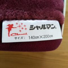 アクリル二重毛布②　シングルサイズの画像