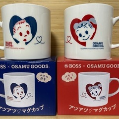 BOSS×OSAMU GOODS オサムグッズ　マグカップ　2個セット の画像