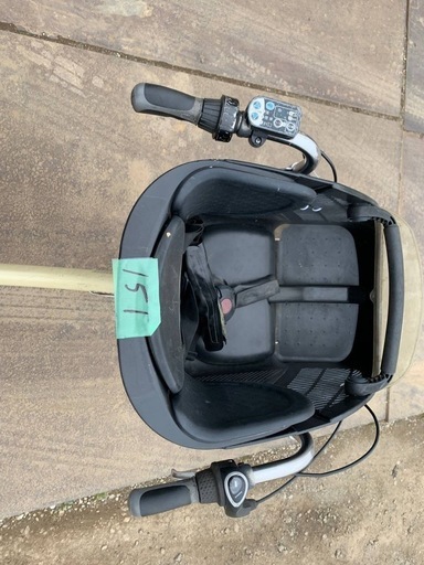 ふらっか〜ず シュシュ(非電動車) マットベージュ 子供乗せ自転車 丸石