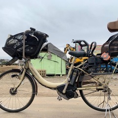 ②✅電動自転車✅丸石サイクル　ふらっかーず