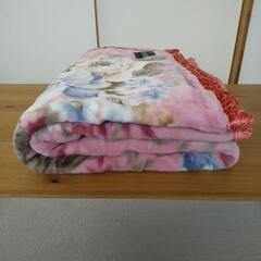 アクリル二重毛布①　シングルサイズの画像