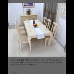ダイニングテーブルセットの画像