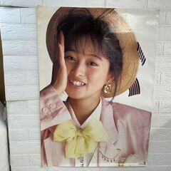 昭和 アイドル おニャン子クラブ 渡辺美奈代  ポスター 3枚セット 現状品 レトロ 札幌市 白石区 東札幌の画像