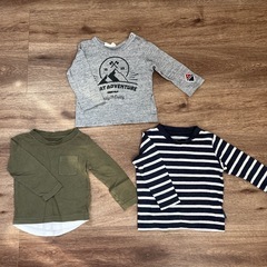 80 ベビー服　長袖カットソー　DADDYOH DADDY　