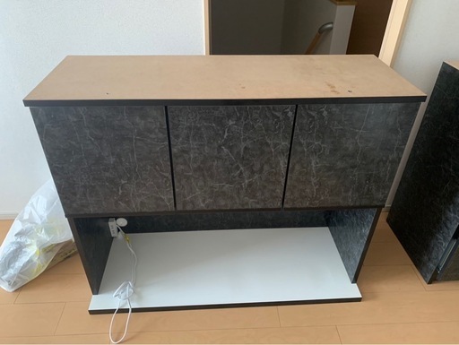 2万円！美品⭐︎食器棚の分解写真