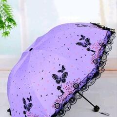 新品 晴雨兼用折り畳み傘