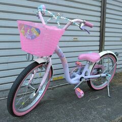 18インチの子供自転車です。　ディズニープリンセス