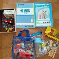 こども用品　ラキュー、おしぼりセット保冷バック等
