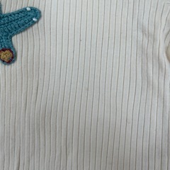80ベビー服　　petitmain長袖カットソーの画像