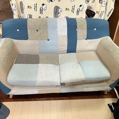 ソファ　2人掛けの画像