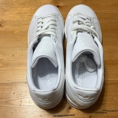 【決まりました】✨極美品✨アディダス  スタンスミス  オールホワイトの画像