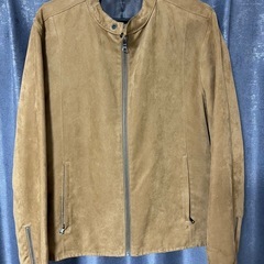 ブラウン スエードジャケット