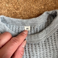 双子⭐︎80ベビー服　長袖カットソーの画像