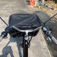 ブリヂストン電動自転車ラクット26インチ３段変速ラクッと乗り降り  