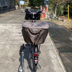 ブリヂストン電動自転車ラクット26インチ３段変速ラクッと乗り降り  