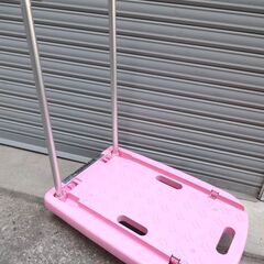 パール金属 らくらく 軽量 ファミリー カート ピンク フラット...