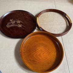 お盆3点セット美品