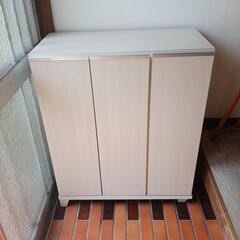 ホワイトシューズラック