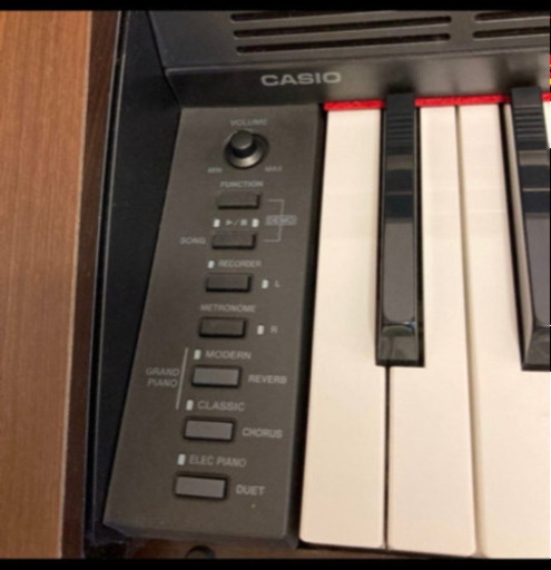 電子ピアノ　CASIO