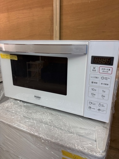 Haier電子レンジ　フラット　2021年製