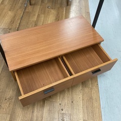 S740 ⭐ 引出付きハンガーラック 洋服ラック キャスター付 幅90cm USED 綺麗の画像