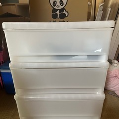 ３段収納ボックス　