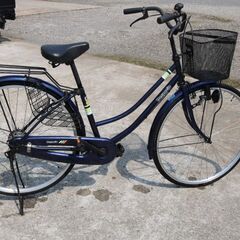 27インチ　ダークブルーメタリックきれいで、洗車済み