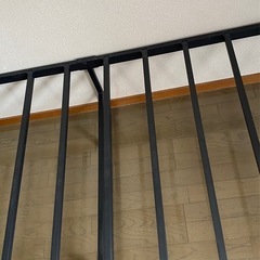 ベッドフレーム ブラック  シングルの画像