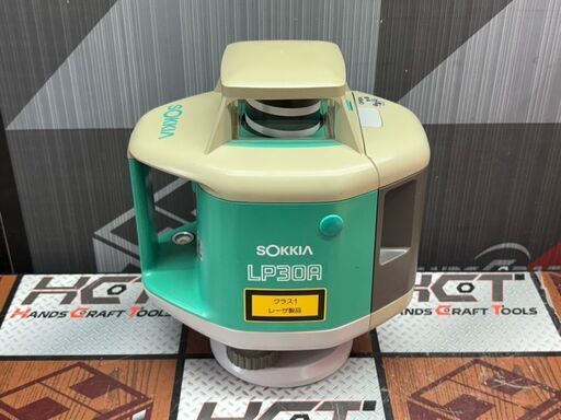 【中古】ソキア SOKKIA LP30A 回転レーザー ケース付き ※未校正の為ジャンク品扱い