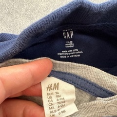 GAPTシャツ、ポロシャツ4枚セットの画像