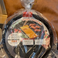 【新品未使用】仕切り付きフライパン　センターエッグパン