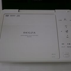 ■再生確認済■TOSHIBA REGZA PORTABLE DVD PLAYER 東芝 レグザ ポータブルDVDプレーヤー 7インチ SD-P77Sの画像