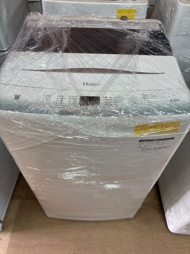 Haier 洗濯機4.5kg 2021年製