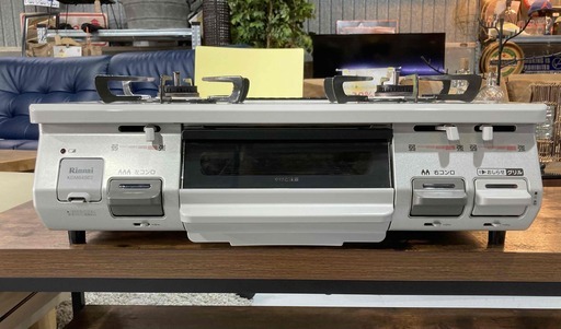 商談中！【Rinnai リンナイ】ガステーブル KGM64BE2L 2018年 LPガス用 左強火 クリームベージュ 安心機能付き ガス台 ガスレンジ