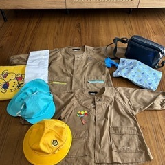 保育園用具（防災頭巾、カバー、黄色帽子、カラー帽子投稿）