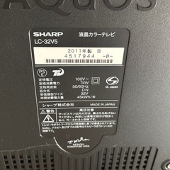 液晶テレビの画像