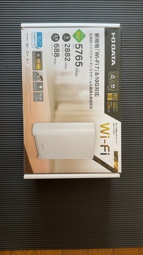 Wi-Fi7 ルータ IOデータ WN-7T94XR