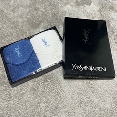 【※汚れあり】YVES SAINT LAURENT ハンドタオルの画像