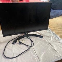 ジャンク　画面割れ　LG モニター　パソコンの画像