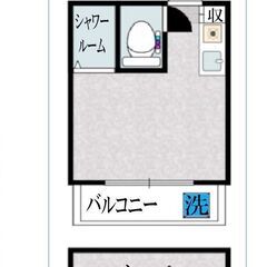 ❤️‍🩹敷金なし・礼金なし・仲介手数料なし❤️‍🩹駅チカ、東急世田谷線「若林駅」１分で通勤通学に便利🎶一人暮らしにおすすめ、おしゃれなワンルーム🎶の画像