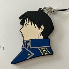 鋼の錬金術師　マスタング大佐　ラバーマスコット
