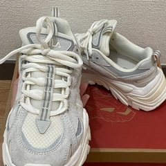 FILA INTERATION (BEG) 23センチ　美品　ダッドスニーカー スニーカーの画像