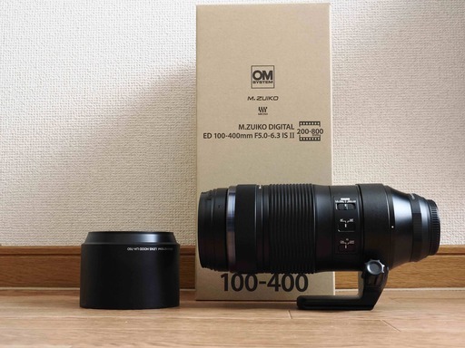 OMシステム　100-400mm　Ⅱ型　新品同様