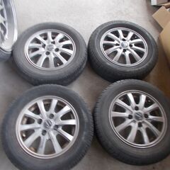 BSエコピア　2020y製造品　165/65R13　社外アルミホ...